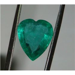 Emerald heart shape 2.57 ct