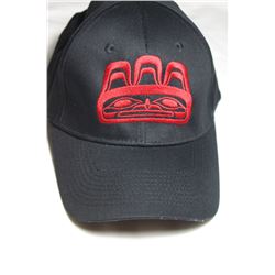 West Coast Native Embroidered Bear Hat