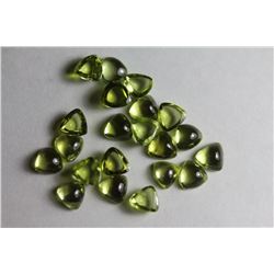 Natural Peridot Trillion 10.25 Carats - VVS