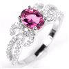 Image 1 : Natural Pink Tourmaline Ring