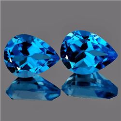 Natural Swiss Blue Topaz 3.82 cts - Flawless