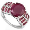 Image 1 : Genuine Ruby & Diamond Ring