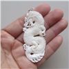 Image 1 : Hand Craved Dragon Pendant