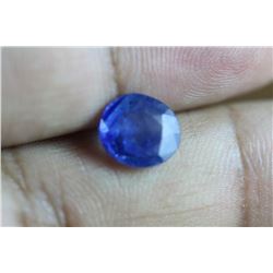 Natural Blue Ceylon Sapphire 3.14 Cts - EGL Certified
