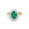 Image 1 : An Emerald and Diamond Ring, by Tiffany & Co.