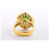 Image 3 : A Zambian Emerald and Diamond Ring