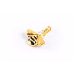 A Gold Bee Pendant, by Cartier