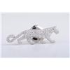 Image 2 : A Rare Diamond Panther Pin, by Cartier