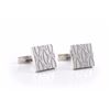 Image 1 : A Pair of Silver Cufflinks, by Cartier