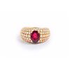 Image 1 : A Burmese Ruby and Diamond Gold Ring, by Chaumet