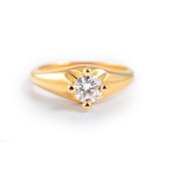 A Diamond Gold Ring, by Bulgari