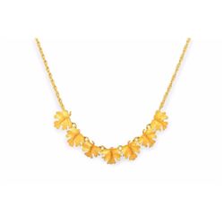A Gold Leaf Necklace, by Buccellati