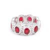 Image 1 : A Ruby and Diamond Eternity Band