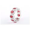 Image 2 : A Ruby and Diamond Eternity Band