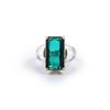 Image 1 : A Tourmaline and Diamond Ring