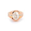 Image 1 : A Rose Gold Diamond Ring