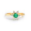 Image 1 : An Emerald and Diamond Gold Ring, by Tiffany & Co.