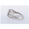 Image 2 : An Art Deco Diamond and Platinum Ring