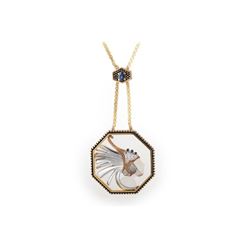 A Pendant Chain, by Erte