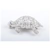 Image 2 : A Diamond and Platinum Turtle Pin, by Tiffany & Co.