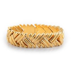 A Vintage Gold Bracelet, by Tiffany & Co.