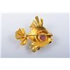 Image 2 : A Gold Fish Pin, by Gubelin