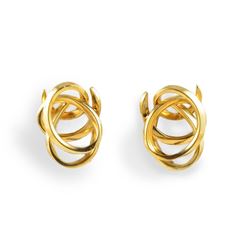 A Pair of Gold Earrings, by Raymond Yard