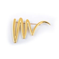 A Gold Pin, by Paloma Picasso for Tiffany & Co.