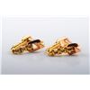 Image 3 : A Pair of Rose and Yellow Gold Cufflinks, by Hermes