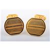 Image 2 : A Pair of Gold Cufflinks, by Piaget