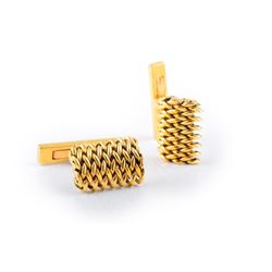 A Pair of Gold Cufflinks, by Boucheron