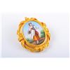 Image 2 : A Victorian Micromosaic Brooch Depicting A Shepherdess