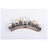 Image 2 : An Antique Natural Pearl Tiara Diamond Pin