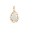 Image 1 : An Opal and Diamond Pendant, by H. Stern