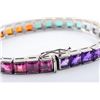 Image 3 : A Multi-Gem Line Bracelet