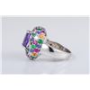 Image 2 : A Tanzanite and Multi-Gem Ring