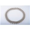 Image 2 : A Pearl Diamond Bracelet and Necklace Set, by David Morris