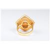 Image 2 : A Cultured Pearl and Diamond Gold Ring