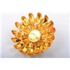 Image 3 : A Gold Flower Pin, by Cartier