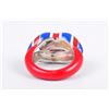 Image 2 : British Flag Enamel Lip Ring, by Solange Azagury-Partridge