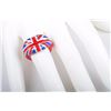 Image 4 : British Flag Enamel Lip Ring, by Solange Azagury-Partridge