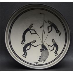 POTTERY COPY OF MIMBRES BOWL