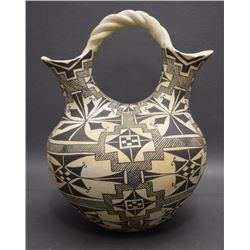 ACOMA POTTERY WEDDING VASE