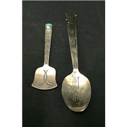 Handmade Navajo Sterling Spoons