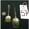 Image 3 : Handmade Navajo Sterling Spoons