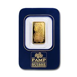 2.5 Gram Pamp Suisse Ingot on Card
