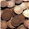 Image 1 : Lot of 100 Indian Head Cents-Circulated