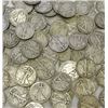 Image 1 : Lot of 100 Walking Liberty Half Dollars-