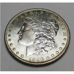 1896 P BU Morgan Silver Dollar