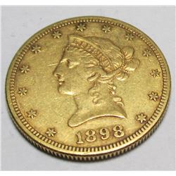 1898 s $ 10 Gold Liberty